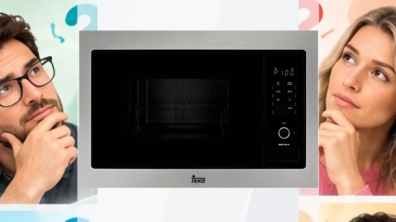Microondas integrable Teka 40581125 MWE 255 FI Capacidad 25L Grill Potencia 900W