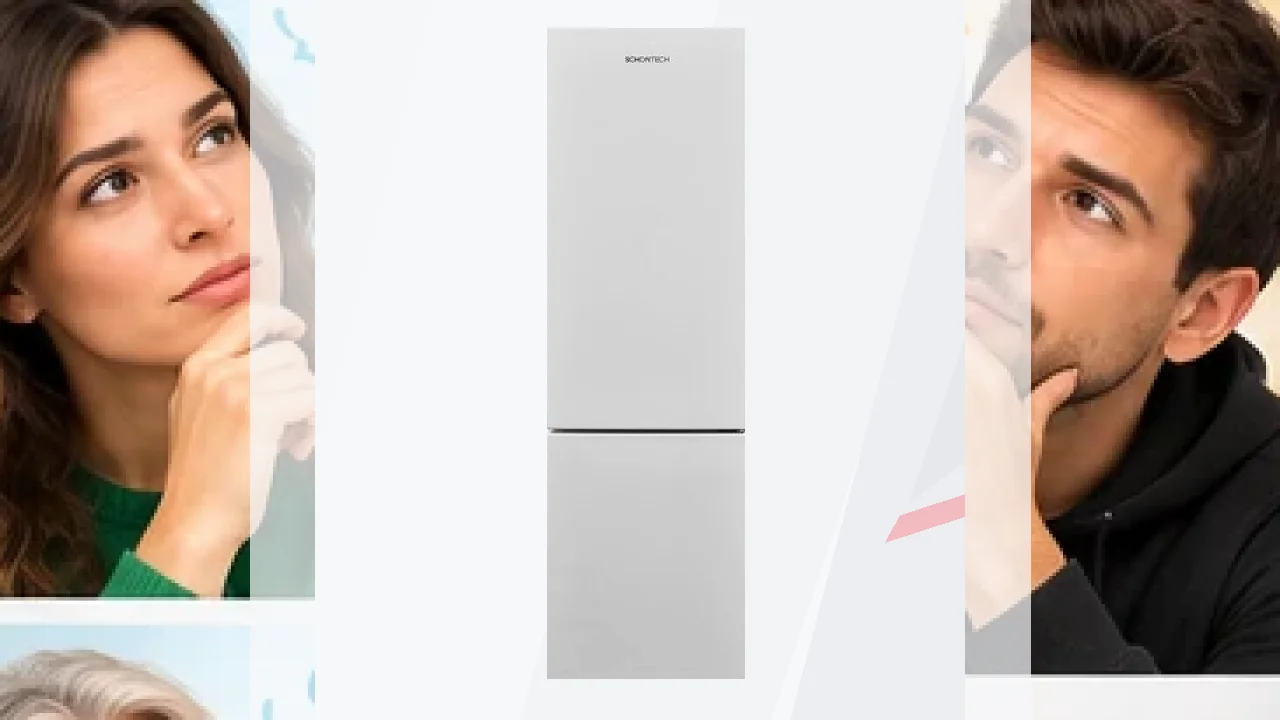 Frigorífico combi Schontech SCH180CMN 288L F
